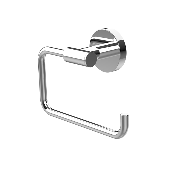 Toilet paper holder without cover