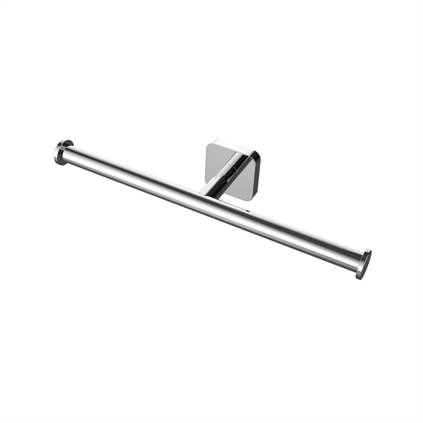 Double toilet paper holder