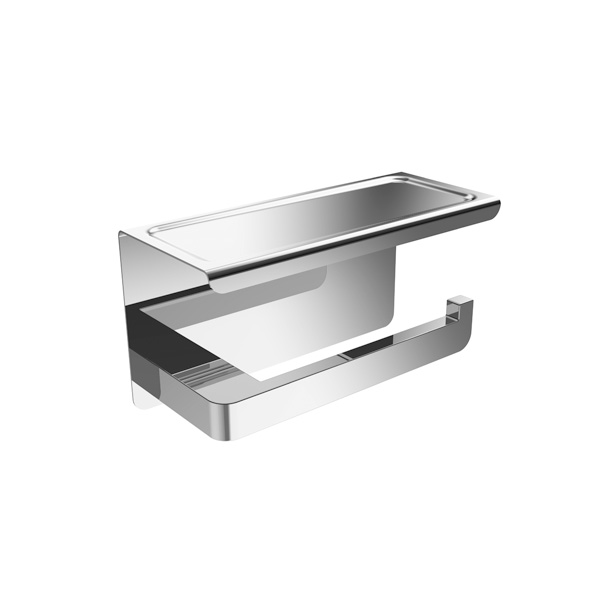 V07 Toilet paper holder with shelf