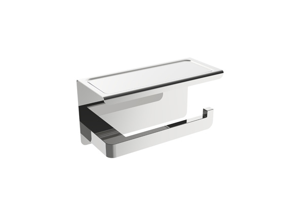 V07 Toilet paper holder with shelf